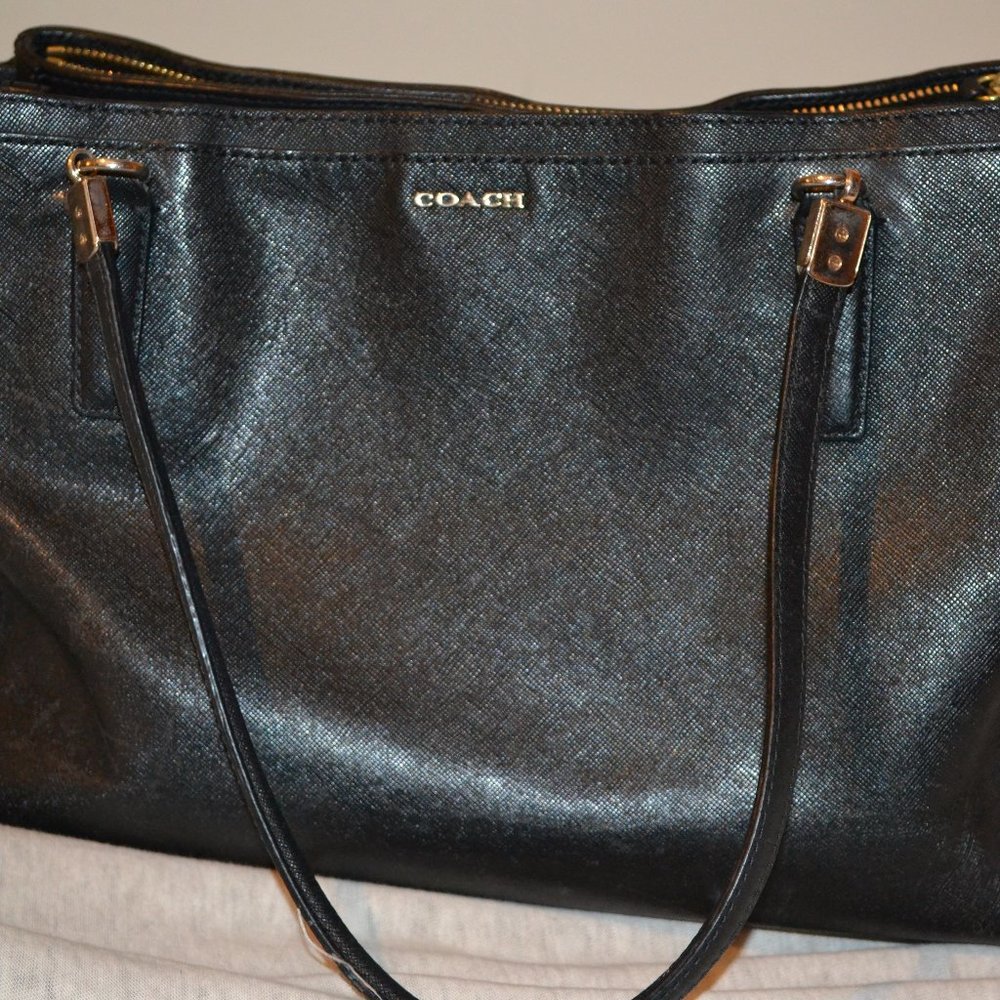Coach leather Carryall & PVC Surrey Handbag